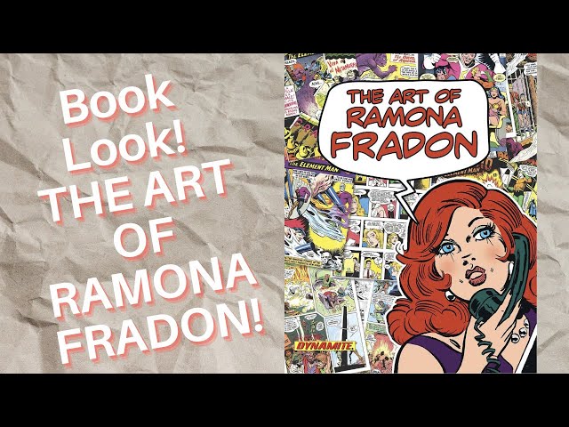 Book Look! THE ART OF RAMONA FRADON!