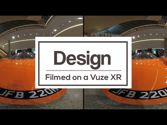 Design. VR180 Filmed with a VUZE XR at the London Design Museum.