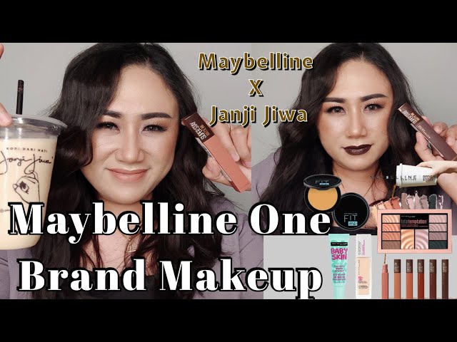 Maybelline One Brand Makeup Tutorial || Maybelline X Janji Jiwa