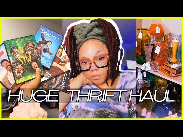 BEST THRIFT HAUL EVER | Clothes, Physical Media, Books and More ✨