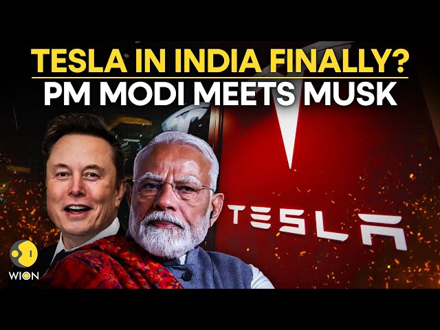 PM Modi Musk LIVE: Indian PM Narendra Modi Meets Billionaire Elon Musk In US | Trump LIVE | US News