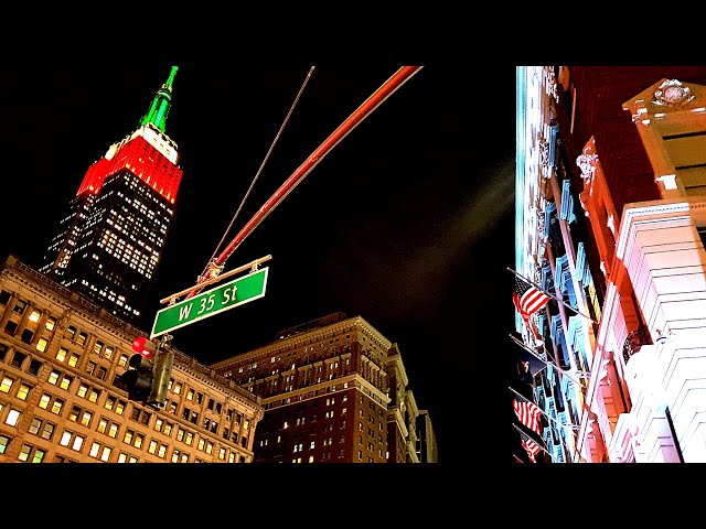 Virtual walk around New York City in 3D 360【VR】