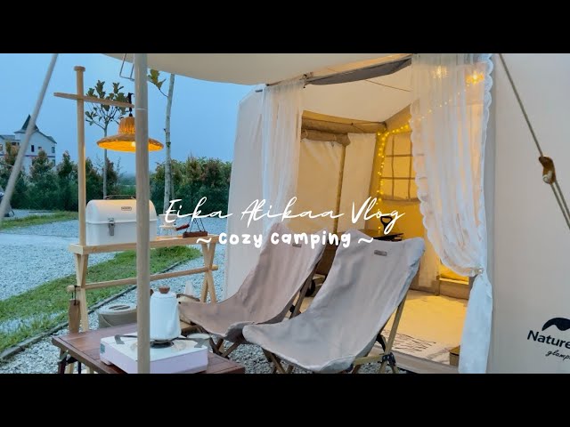 Cozy camping vlog on a cold windy day | Vlog | Relaxing | Soothing | ASMR Camp | Stellar Goldenhill