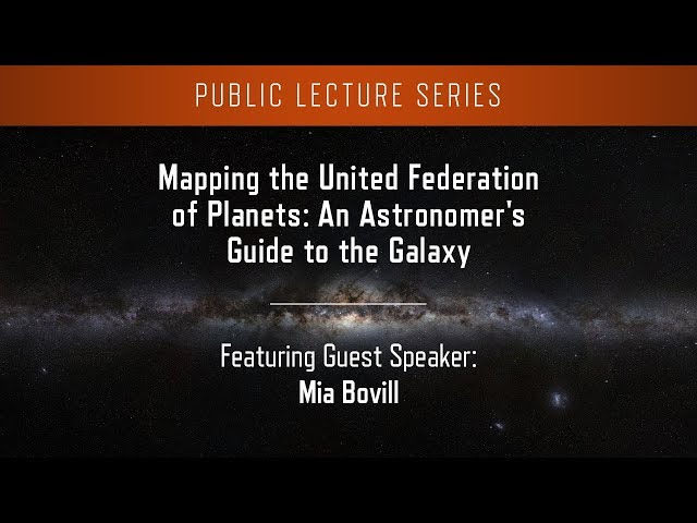 Mapping the United Federation of Planets: An Astronomer's Guide to the Galaxy