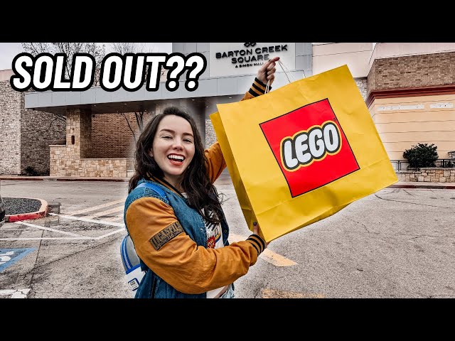 LEGO Store RELEASE DAY (ish) Shopping Vlog!