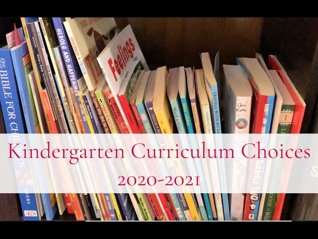 Kindergarten Curriculum Choices 2020-2021 | NEW Sonlight K Program