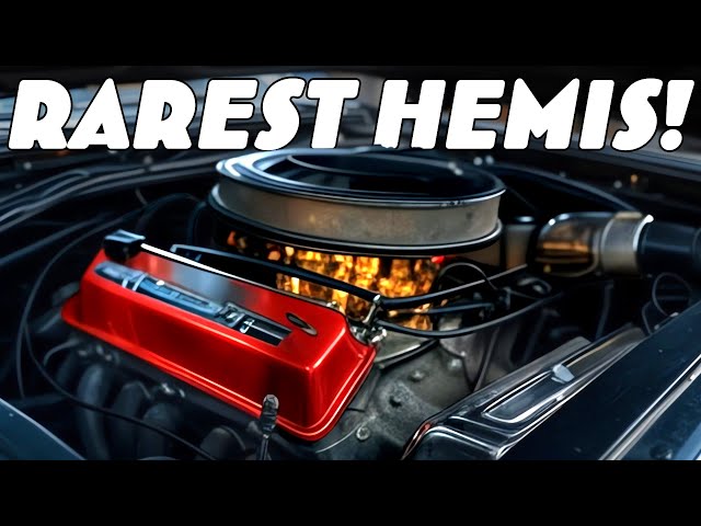 15 RAREST Hemi Engines You’ve Never Heard Of!