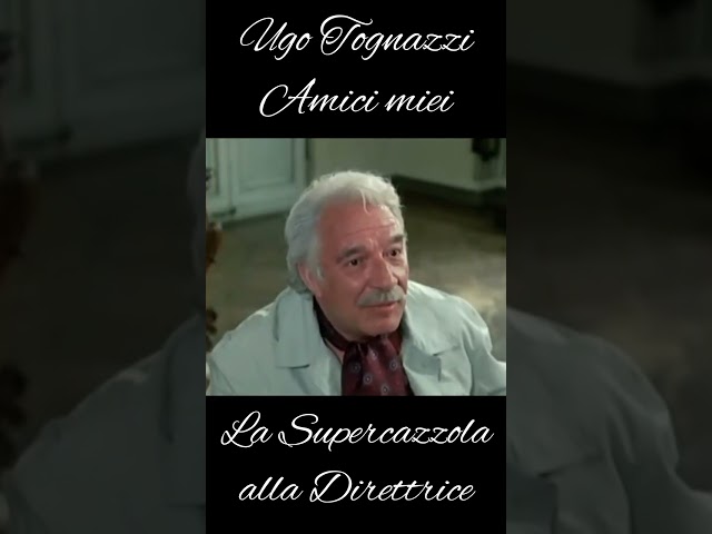 UGO TOGNAZZI. LA SUPERCAZZOLA ALLA DIRETTRICE 🤣🤣🤣🤣🤣