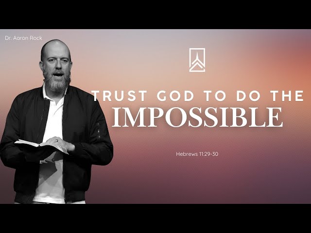 Faith in a Miracle | Dr. Aaron Rock