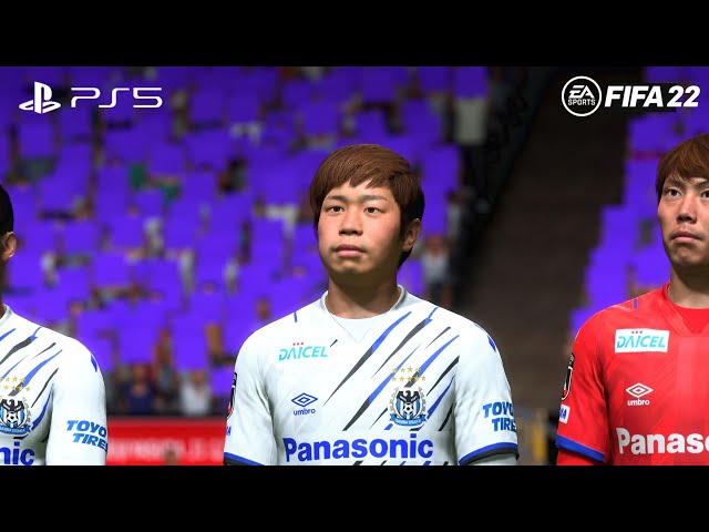 FIFA 22 PS5 | サンフレッチェ広島 vs ガンバ大阪 | J1リーグ | 4K |【AI vs AI】