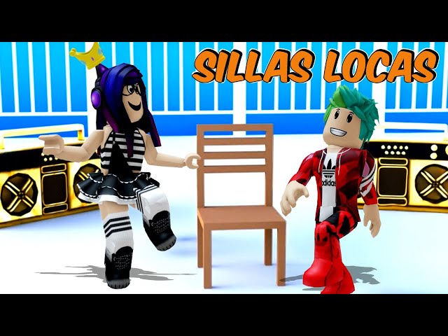 JUGAMOS LAS SILLAS LOCAS MUSICALES en ROBLOX | Kori