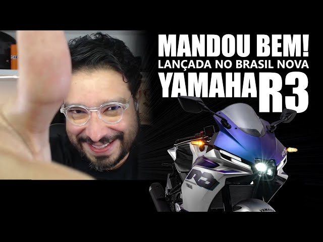 Mandou Bem! Lançada no Brasil Yamaha R3 alinhada com a versão europeia