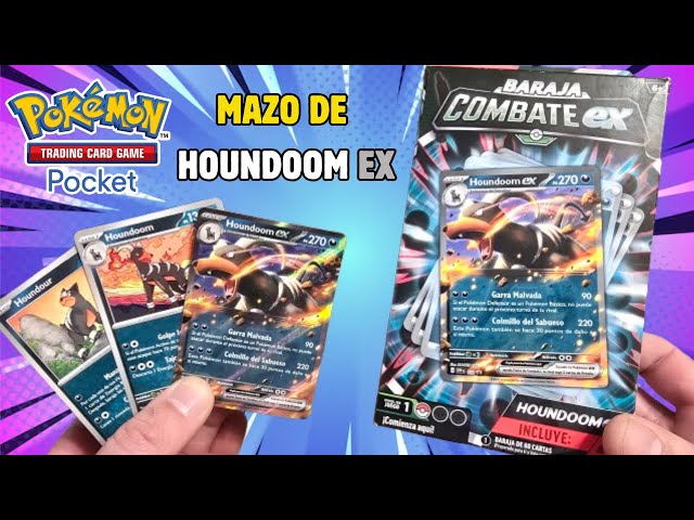 UNBOXING | BARAJA DE CARTAS POKEMON | HOUNDOOM EX