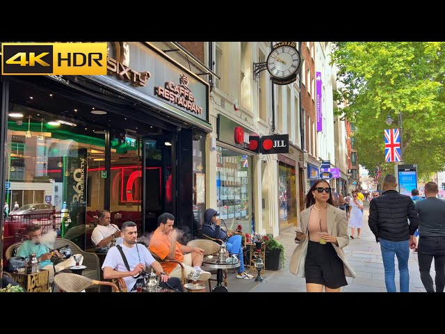 London Walk in South Kensington and Harrods | Elegant Alleys and Posh Neighbourhoods  [4K HDR]