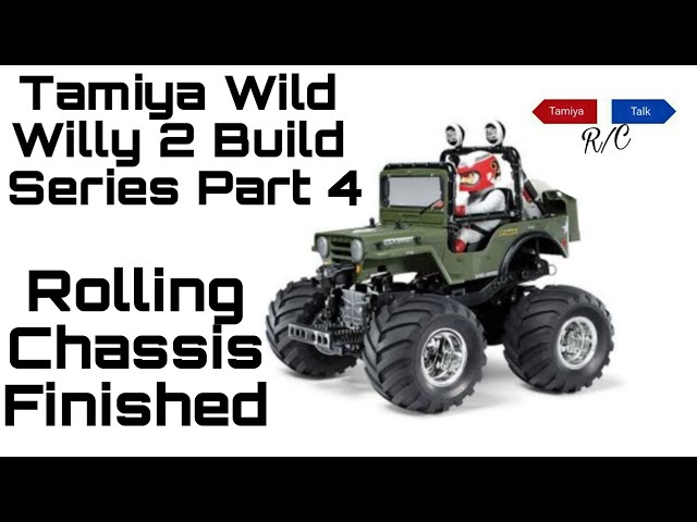 Tamiya Wild Willy 2 Build Series Part 4: Rolling Chassis Complete