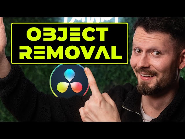 HOW TO Remove any Object | Davinci Resolve 18 Tutorial