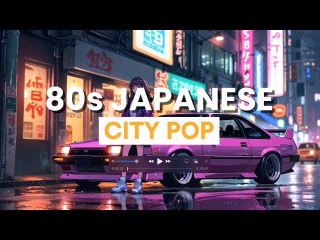 80s Japanese City Pop | Nostalgic Night Vibes