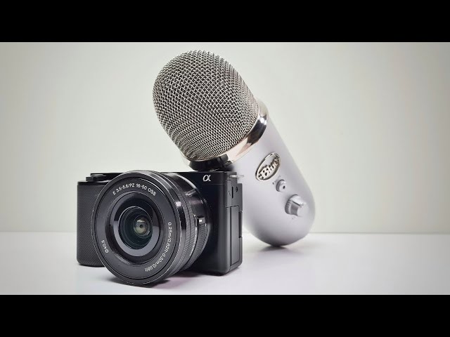 How to use Blue Yeti mic on camera - Sony ZV-E10