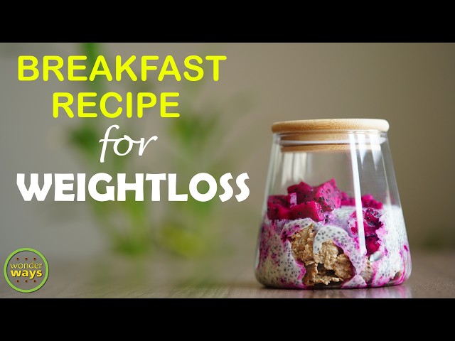 WEIGHTLOSS DIET BREAKFAST SERIES|Chia Pudding For Quick WeightLoss |Chia Seeds Recipe for WeightLoss