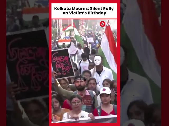 Kolkata Mourns: Silent Rally on Victim’s Birthday