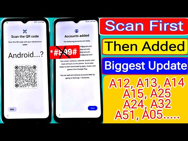 SAMSUNG FRP BYPASS 2024 (QR Code) Android 13-14 New Security 2024❓ Frp Lock Removal | Bypass Frp