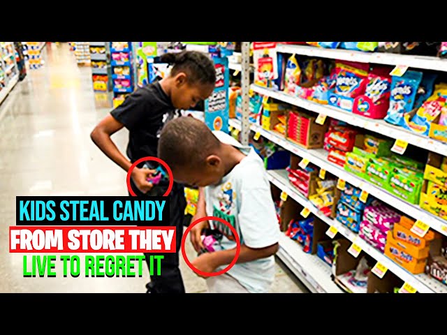 Kids GET CAUGHT STEALING CANDY They Instantly Regret It