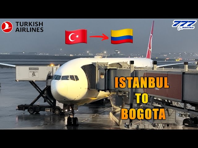 FLIGHT REPORT Istanbul - Bogota TURKISH AIRLINES (# 115)