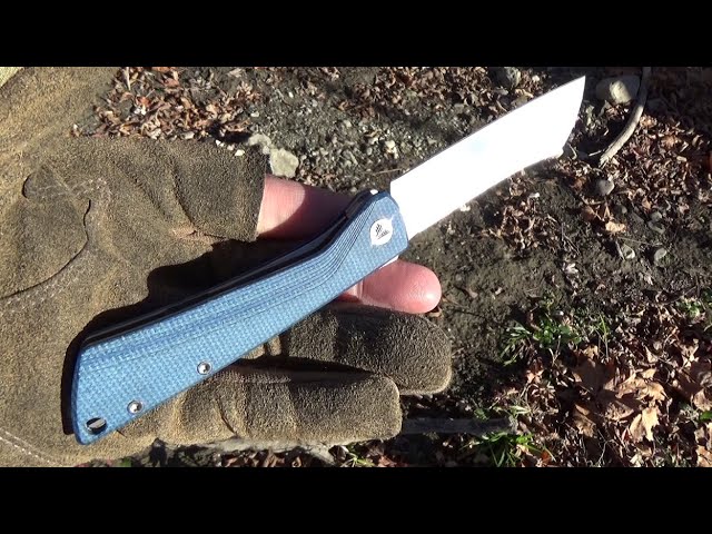 A New Brand Impressed Me For the Price ($35) Folding Knife Review - Sandvik Steel/Micarta