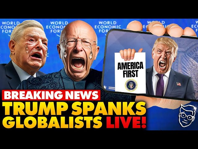 Trump TORCHES WEF Globalist Elites to their FACES at Davos, Klaus Schwab in SHOCK | America is BACK