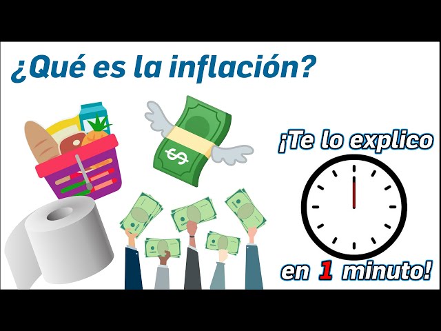 92.- ¿Qué es la inflación? - ¡Te lo Explico en Un Minuto!