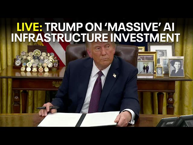 LIVE: Trump announces AI infrastructure investment in Texas | FOX 4