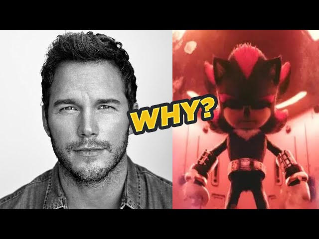 chris pratt as shadow the hedgehog.