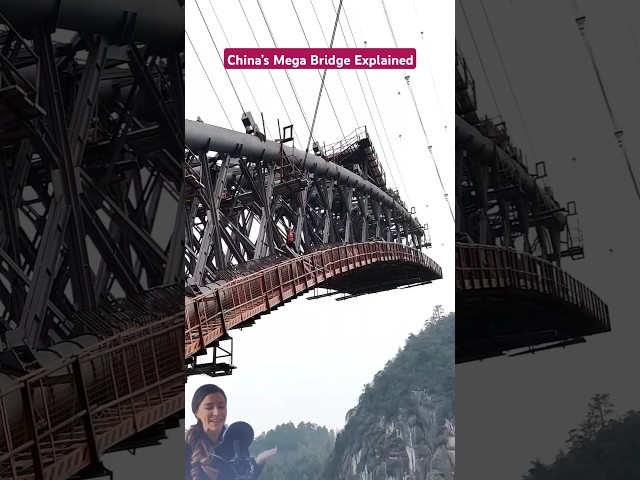 🌉 China’s Longest Concrete Rail Bridge 🚆 #shorts