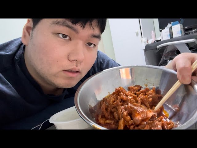 매운오리불고기 먹방 Spicy Duck Bulgogi l REAL SOUND l ASMR MUKBANG