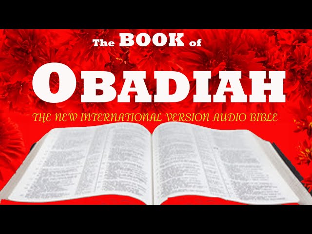 OBADIAH |New International version| Audio Bible w\calmwater &bird sound|#audio #audiobible #nivbible