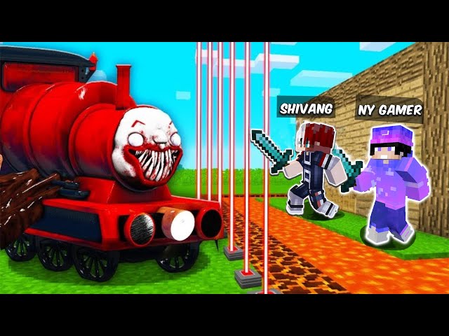 Choo Choo Charles Vs Best Defense Base in Minecraft @Shivang02