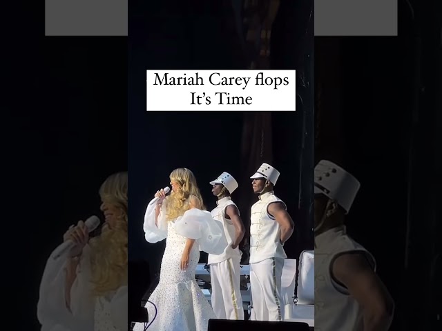 Mariah Carey Flops "It's Time" High Note