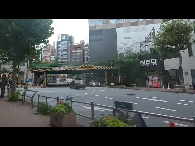 Biking around in Tokyo - From Shibuya to Shinjuku