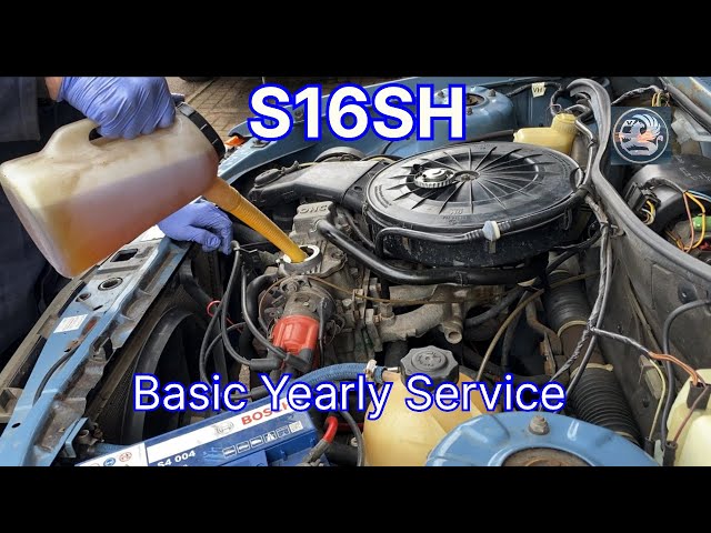 1986 Vauxhall Cavalier Basic Oil Service