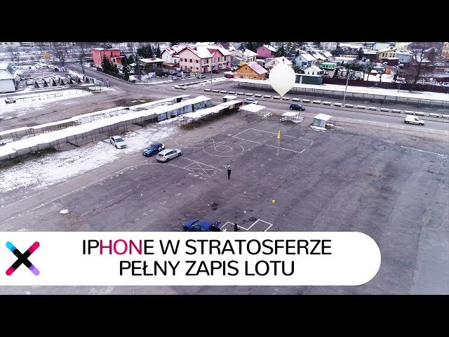 iPhone w stratosferze | Pełny zapis lotu w 360°