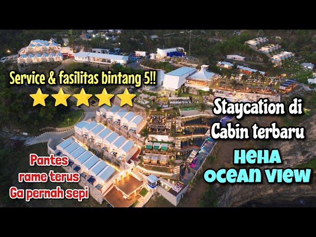 PANTES WISATA INI SELALU RAMAI GA PERNAH SEPI! STAYCATION DI CABIN HEHA OCEAN VIEW