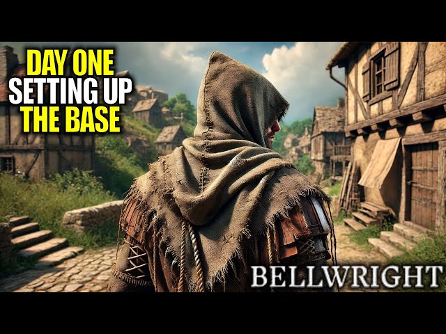 Day 1 of This AWESOME Medieval Survival Game | Bellwright Gameplay | Part 1