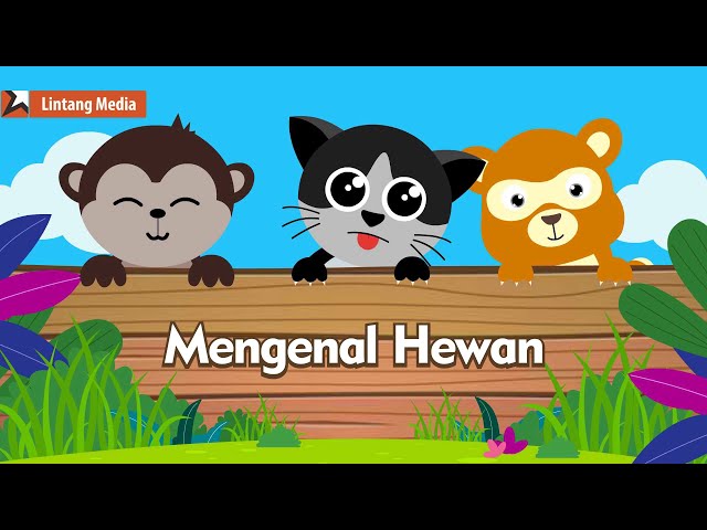 Cara Mudah Belajar Mengenal Hewan - Video Edukasi Bahasa Indonesia