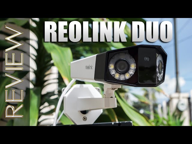 Testing the new Reolink Duo! Dual Lens camera with 150° coverage