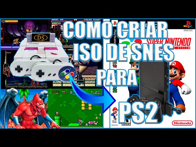 COMO CRIAR EMULADOR SNES PARA PS2