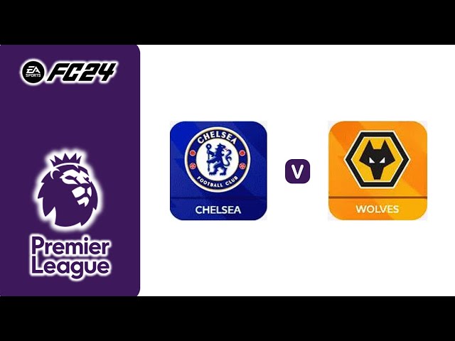 FC24丨Chelsea vs Wolves丨Premier League 2024/25丨英格蘭足球超級聯賽丨切爾西 vs 狼隊丨Matchday 22