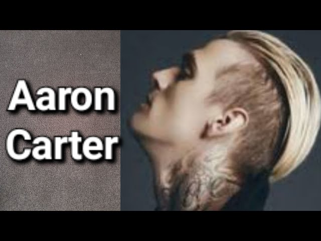 AARON CARTER surrounding energy reading