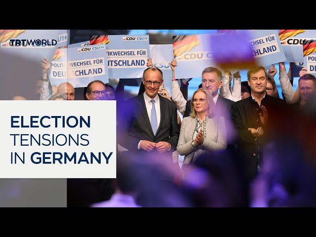 Germany's election race heats up as tensions rise in Berlin