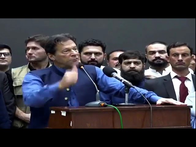 Imran Khan's address to the Youth Wing in Peshawar| Imran Khan Ready for Long March Toward Islamabad