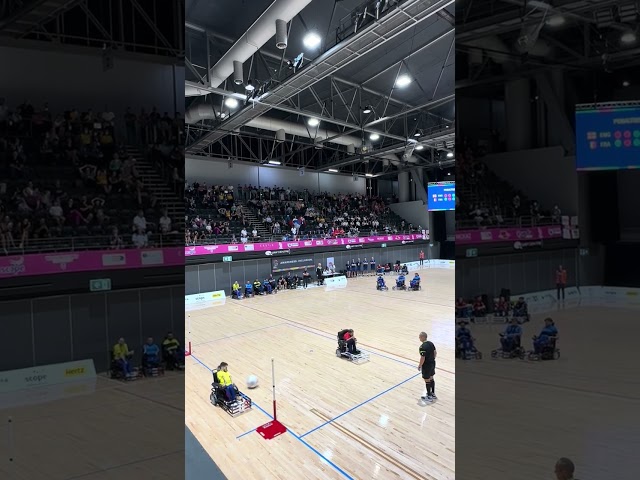 FIPFA 2023 Sydney World Cup Final 7th Penalty Shootout: Eng 🏴󠁧󠁢󠁥󠁮󠁧󠁿 9 v Fra 🇫🇷🛑 #powerchair #shorts